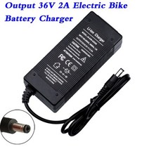 완속홈충전기42V 2A 전기 스쿠터 충전기 Li 배터리 팩 36V 2A 전기 자전거 호버 보드 밸런스 휠체어 배터, 42V 2A DC_AU