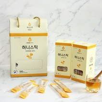 지리산자연밥상 지리산 천연 꿀스틱 허니스틱 야생화꿀 12g 20포 50포 100포