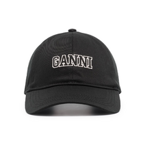 GANNI 가니 로고 자수 볼캡 모자 A3430 252