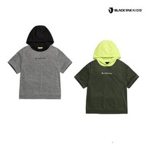 블랙야크키즈 블랙야크키즈 BK서버OV티셔츠 (아동 후드반팔티셔츠)
