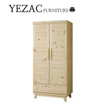 라인 가온 편백나무 수납장롱양복장 SL42, 내츄럴