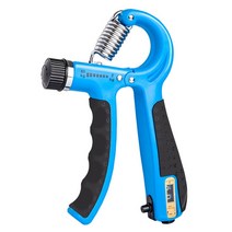 손 그리퍼 손가락 확장기 운동 운동 피트니스 손 그립 손목 강도 훈련, 파란색