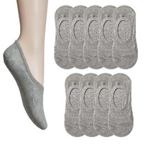 쟁이양말 여성 실리콘 페이크삭스 절약형 10컬레 한세트 패션양말 덧신양말 무지양말 여자양말 여성양말 국산양말 흰색 검정 회색 살구