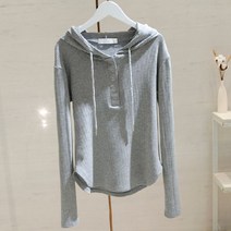 88사이즈 니트후드티 왕빛나 패션 옷 의상 무지 루즈핏 한계절 여성