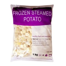 소디프 냉동 삶은 감자 1kg/간편 요리 식자재 브런치 샌드위치 감자수제비 감자전 감자조림 피자 토핑, 1개