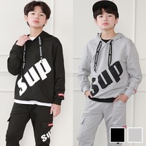 제이키드주니어 SUP카고후드상하복 주니어의류 남아 여아 초등학생옷 청바지 면바지 상하복 티셔츠