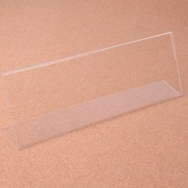 아크릴 사무실 명패 이름표 가격표 꽂이 300X100MM