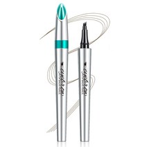 4d 액체 아이브로우 리퀴드 눈썹 펜슬 문신 눈썹 펜 남성 포크형 아이브로우 36 H효과 지속 자연 눈썹