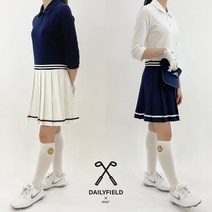 여성 골프웨어 스커트 20대 여성 원피스 카라 스쿨룩 골프웨어 치마 골프복 간절기 젊은 골프