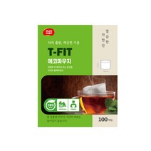 친환경 생분해 에코파우치 티필터 100매 II 찻잎우림망 티백