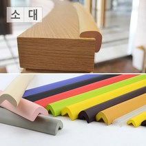 1P 스폰지형 모서리 코너 보호대 완충 유아안전 에어 충격방지 안전가드, 1개, 브라운