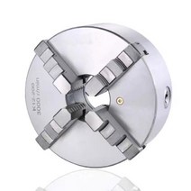 산우 선반척 4죠 선반 연동척 단동척 4인치-6인치, 3죠 3인치