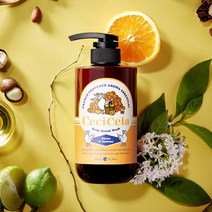 (홈쇼핑상품)쎄씨쎌라 아로마힐링 저자극 바디스크럽워시 500ml 시트러스&버베나 향, 2개