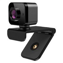웹캠 줌 화상 컴퓨터 노트북 카메라 풀 hd 1080p 웹 autofocus usb web cam for pc 데스크탑 youtube, 검은색