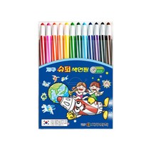 지구 슈퍼 색연필 12색, 1개