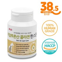 38.5 고양이 강아지 피부피모영양제 히알루론산콜라겐한스푼, 2개