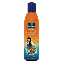 낙하산 고급 아유르베다 코코넛 오일 - 6.4 fl.oz. - 헤어 팩 에센스 오일