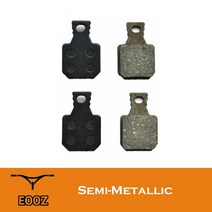 유압식브레이크 EOOZ 2 쌍 자전거 세미 메탈릭 디스크 브레이크 패드 Mgur M5 M7 Tril SH01 용