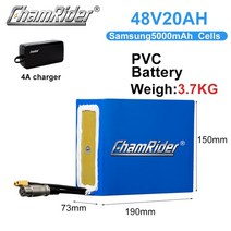 전기 자전거 배터리 리튬 ChamRider 스쿠트용 36V 25A BMS 350W 750W 18650 팩