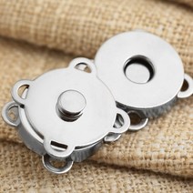 꽃자석 엔틱 단추 마그네틱 똑딱이 사각 아플리케 고급 사방 자석 메탈 가방 부자재 뜨개 재료 빈티지 마크라메 퀼트 에코백 지갑 코트 부품 실버 18mm 10개, 상세페이지 참조, 상세페이지 참조