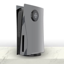 PS5 ABS 용 전기 도금 플레이트 하드 충격 방지 보호 커버 셸 냉각 벤트 포함 콘솔 액세서리 케이스, [05] Disc Plating Black