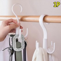 socean 촛대 행거 허리 벨트 버클 꽂이 후크 의류 랙 허리띠 정리대 목도리 옷걸이 머플러 스카프 가방 정리대 이동