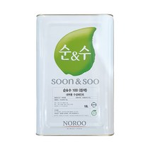 노루페인트 순앤수 100 내부용 페인트 친환경 벽지 사무실 스튜디오 18L, 아이보리 WT1064, 1개