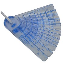 두께 갭 메트릭 필러 게이지 플라스틱 측정 도구 0.05 ~ 1mm 13 블레이드, 한개옵션0