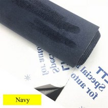 스웨이드 합성 가죽 원단 접착 벨벳 천 자동차 인테리어 캐주얼대 DIY 직물 20 cm 40 50/100 x 149cm, Navy_100x145cm