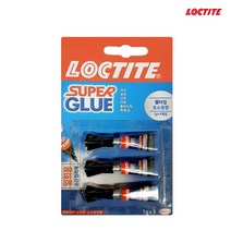 록타이트 일회용 순간접착제 1gx3개입, 단품