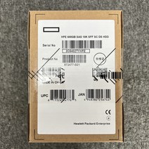 New HPE 600GB 12G SAS 10K ENT 2.5