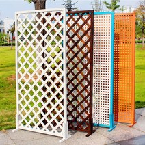 pvc래티스 라티스 라틱스 담장가림막 담벼락 울타리휀스, 능직 90x30 탄화 색상