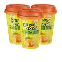 빙그레 쥬시쿨에이드 금귤&감귤에이드 250mlx10컵 /, 12개, 250ml