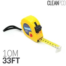 가정용 미터 인치 피트 3가지측정 줄자 10M 워킹자