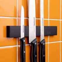 블랙 304 스테인리스 자석칼걸이 거치대, 50cm, 1개