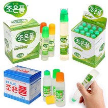 조은풀(12개입)-물풀 액체풀 접착제 액체괴물 슬라임 PVA 문방풀, PVA 40mm(12개)