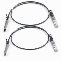 2팩 시스코 SFP-H10GB-CU1M Ubiquiti D-Link 화웨이 인텔 머라키 미크로틱 넷기어 TP-Link 등을 위한 1m/3.28피트 10G 직접 연결