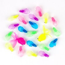 빌랑 목욕놀이 물고기 22마리 세트 - 목욕놀이 스몰월드 금붕어장난감 물놀이 아기목욕장난감, 물에뜨는 금붕어모형 22마리