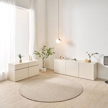 리엔까사 조아 높은 거실장 티비다이, 서랍형, W1200, 화이트(무광)