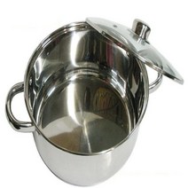 유로스타일 스텐냄비 인덕션 양수 24cm 전골 찌게
