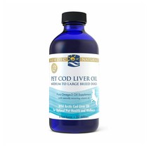 노르딕 내추럴스 반려견 오메가3 펫 코드리버 오일 중대형견 237ml