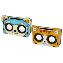 과학키트 스테레오 우드스피커 만들기 과학상자 과학놀이키트 만들기용품 DIY 관찰