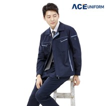 에이스유니폼 여름작업복 ACE-1603 근무복 상의 바지, 38