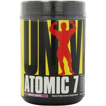 유니버셜뉴트리션 아토믹 7 BCAA 퍼포먼스 서플먼트 그루비 그레이프, 1개, 1kg