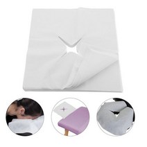 침구 이불 세트 페이스 크래들 커버 요람 타월 일회용 베개 100 개입, White