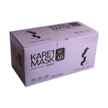KARE1 KF-AD 까레1 비말차단용 마스크 대형 (50매입) 의약외품 식약처허가, 2개