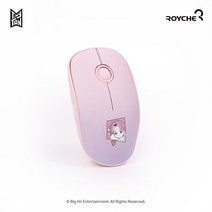 FNshop BTS 타이니탄 무선마우스 V 뷔 저소음 마우스 정품, 뷔(V)