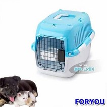 ForU701 유로펫 스포츠 반려캐리어 이동장 블루 그레이 애견이동장 고양이이동장