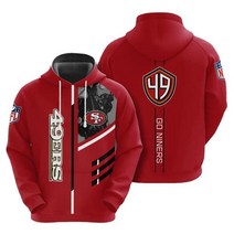 미식축구 NFL 시그니처 맨투맨 후드집업 후드티 D