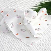 한국상사 캐릭터 면손수건 10장 세트